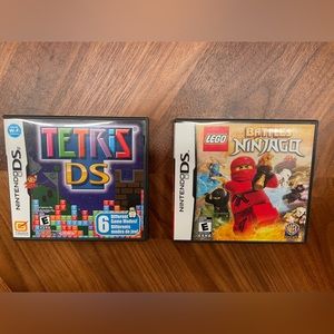 Tetris & Ninjago games for Nintendo DS